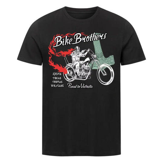 Bike Brothers - Shirt Backprint - Personalisierbar