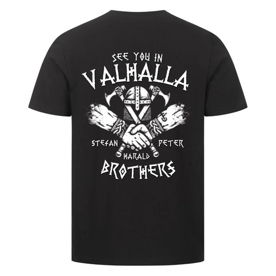 Valhalla Freunde- Shirts Backprint - Personalisierbar