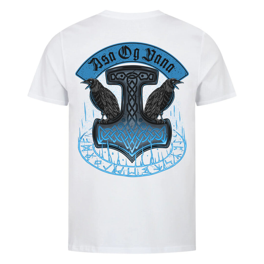 Asag og Vana  - Shirt Backprint - Personalisierbar