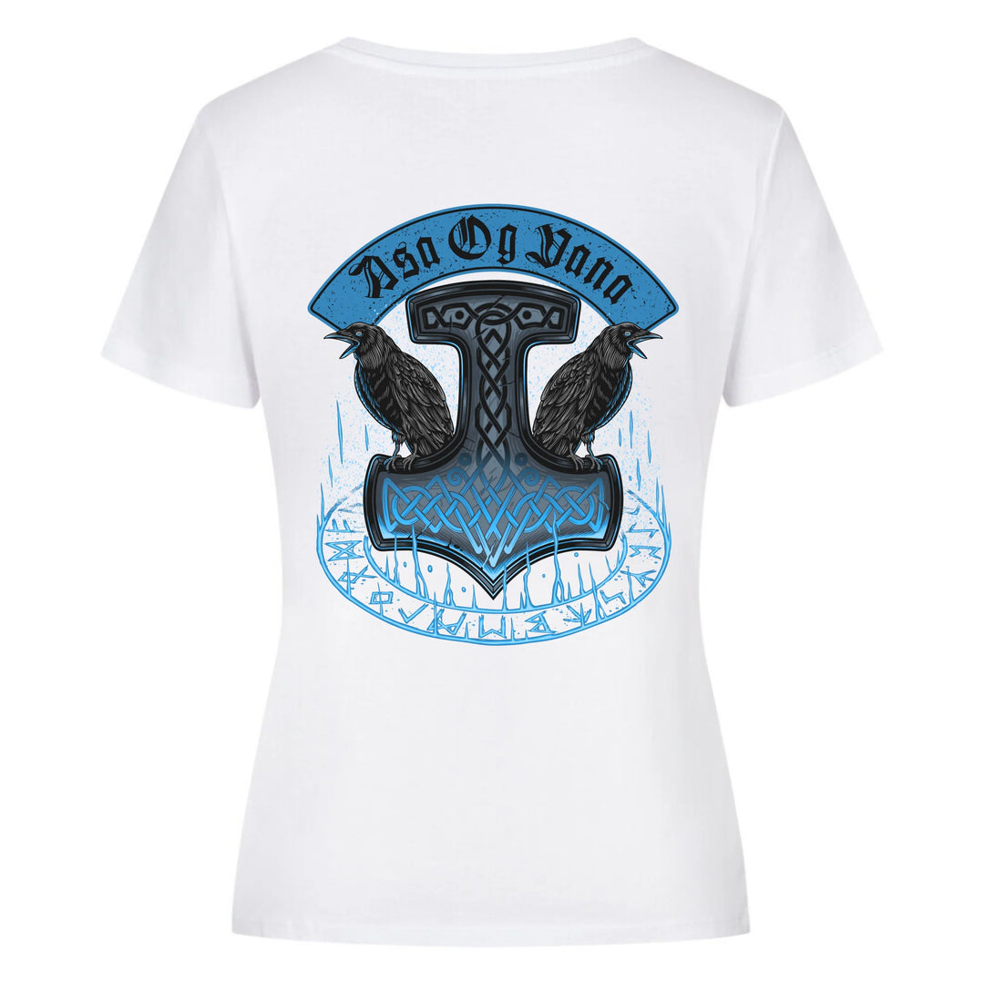 Asag og Vana  - Shirt Backprint - Personalisierbar